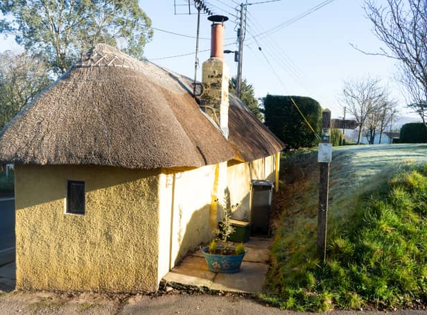 <p>The Ye Olde Toll House in the village of Newton Poppleford  near Sidmouth, Devon, as it goes up for auction. </p>