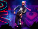 Chris Brown performs at Staples Center on October 11, 2019 in Los Angeles, California. (Photo by Rich Fury/Getty Images)