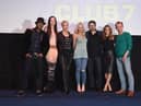 S Club 7 pictured in 2014 -  (L-R) Bradley McIntosh,  Tina Barrett, Jo O’Meara, Hannah Spearitt, Paul Cattermole, Rachel Stevens and Jon Lee.  (Photo by Gareth Cattermole/Getty Images)