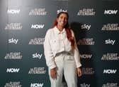  Stacey Solomon attends The Flight Attendant First Class Lounge experience at Selfridges in 2022. (Photo by Tristan Fewings/Getty Images for NOW)