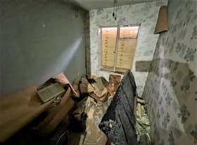  The terraced house in Whitnash Grove, Coventry could easily be a smart family home but for one major snag  the property has suffered from extensive fire damage inside