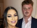 Jess Potter, 31, with her boyfriend TJ O’Reilly. 