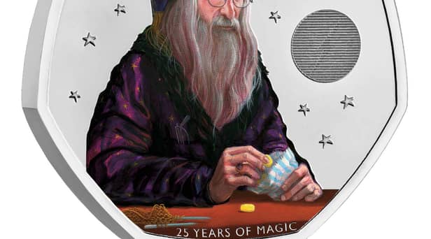 The Royal Mint has launched a new coin featuring Albus Dumbledore and King Charles as part of a new Harry Potter themed collection. The monarch’s likeness features on the “heads” of the special 50p, while the Hogwarts headmaster features on the other side. 