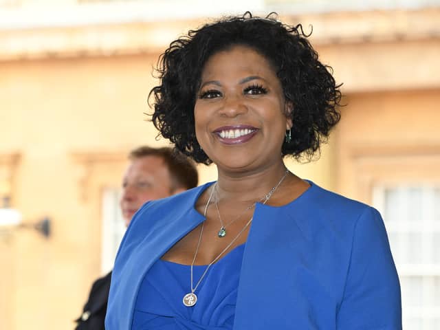 Brenda Edwards attends a reception (Getty)