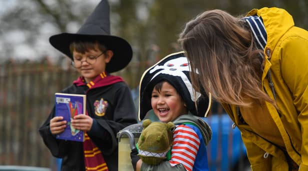 Children on World Book Day.