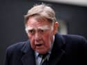 Sir Bernard Ingham arrives in Downing Street to attend a party to celebrate the 85th birthday of Baroness Thatcher on October 14, 2010  (Photo by Oli Scarff/Getty Images)