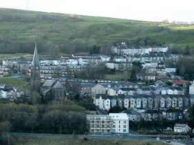 The earthquake was felt in Ebbw Vale, South Wales. Picture: GEOFF CADDICK/AFP via Getty Images