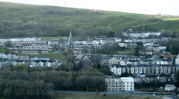 The earthquake was felt in Ebbw Vale, South Wales. Picture: GEOFF CADDICK/AFP via Getty Images