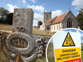 Imber and Tyneham are two villages that were abandoned during World War Two