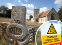 Imber and Tyneham are two villages that were abandoned during World War Two