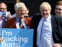 Boris Johnson and his father Stanley