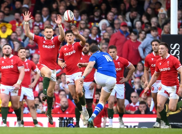 <p>Wales face Italy in the Six Nations </p>