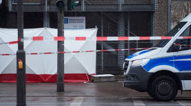 At least six people have died and several are injured after a shooting at a Jehovah’s Witness hall in Hamburg, Germany on Thursday.