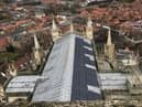 View from Central Tower of York Minster.