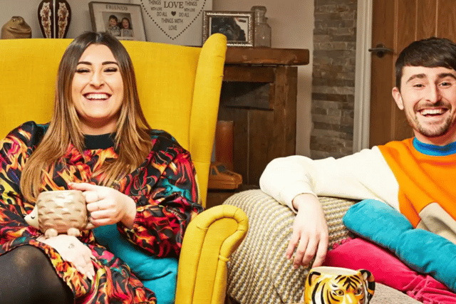Sophie and Pete, from Blackpool, have revealed all - Credit: Channel 4 / Gogglebox