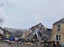 Emergency services have been called to the scene after a suspected gas explosion in Morriston, Swansea