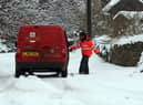 Royal Mail has issued a warning as the severe weather conditions have caused delays in some areas 