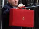 The red briefcase being held by chancellor Gordon Brown in 2007 (Photo: Getty) 