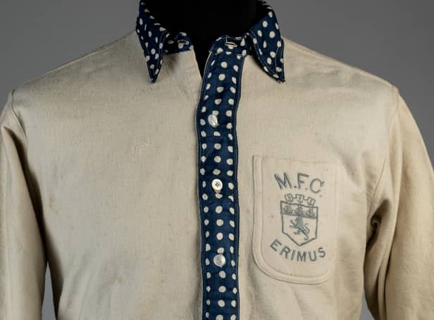 The Middlesbrough jersey is thought to have been made between 1886 and 1890.