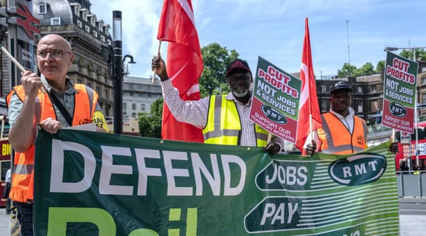 RMT strikers (Photo: Getty Images)
