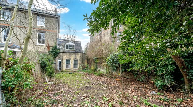 The property is on 10 Lyndhurst Road, London, NW3 5PX