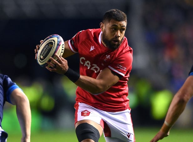 <p>Wales No.8 Taulupe Faletau will win his 100th cap for Wales after being named in today's starting line-up against France</p>