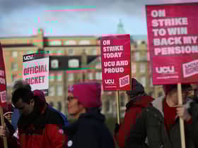 University staff go on strike today with more on the way as pay and pension dispute rages on (Photo by Martin Pope/Getty Images)