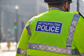 A stock image of a Met Police officer