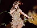  Taylor Swift performs onstage for the opening night of "Taylor Swift | The Eras Tour" 