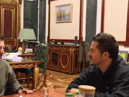Orlando Bloom shared his meeting with Ukraine president Volodymyr Zalenskyy on his Instagram account (Credit: Orlando Bloom - Instagram)