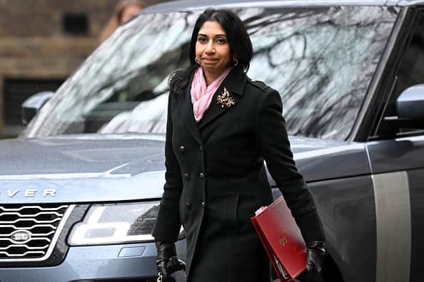 Home secretary Suella Braverman is expected to set out more details on the new law in the coming days (Photo by Leon Neal/Getty Images)
