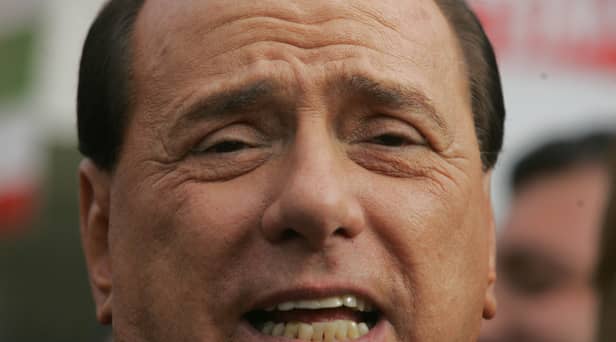 Former Italian Prime Minister Silvio Berlusconi. (Photo: MARCELLO PATERNOSTRO/AFP via Getty Images)