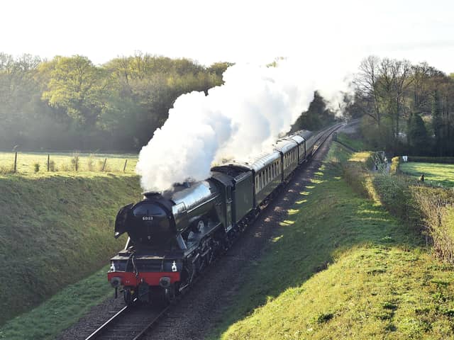 The Flying Scotsman will be travelling around the UK on its centenary tour this year.