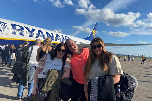 Jill, Heather and Anne-Marie. 