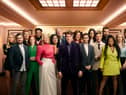 The cast of Rise and Fall