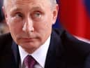 Russian president Vladimir Putin is undergoing chemotherapy treatment, according to top secret US documents leaked from the Pentagon - Credit: Getty Images