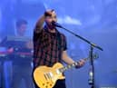 Mark Sheehan of The Script performs on the stage at the Moon and Stars Festival on July 15, 2018 in Locarno, Switzerland.  (Photo by Pier Marco Tacca/Redferns)
