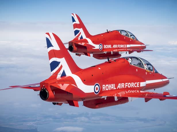 Red Arrows training in Croatia 
