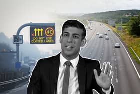 Rishi Sunak has scrapped smart motorways. Credit: Getty/Adobe Stock/Kim Mogg