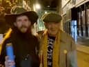 Ben Coyles was out marking his 22nd birthday dressed as Gandalf when he ran into Sir Ian McKellen who played the part of the iconic wizard in The Lord of the Rings and The Hobbit trilogies.