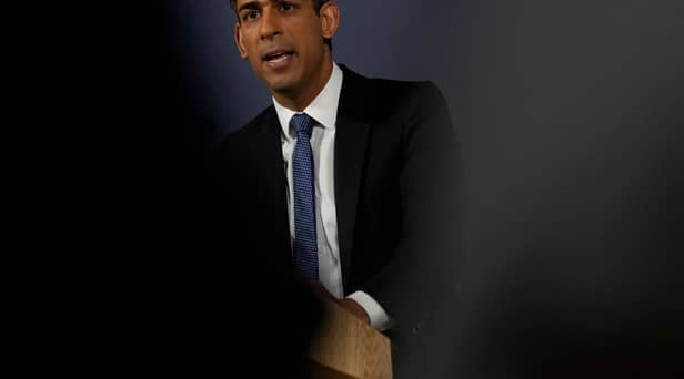 Rishi Sunak could be forced to apologise to the House of Commons is he is found to have breached the MP’s code of conduct (image: Getty Images)
