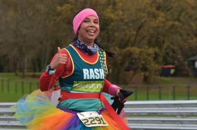 Rashi Wright, a self-confessed sub-standard runner