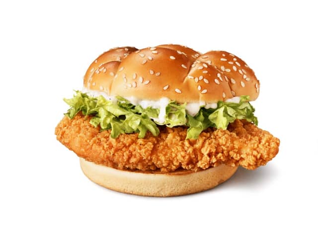 McDonald's UK new burger