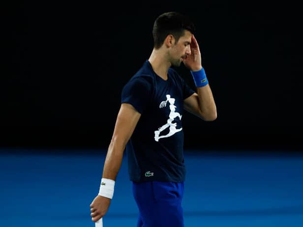Novak Djokovic has had his Australian visa cancelled for a second time (Photo: Getty Images) 