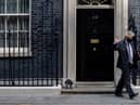 Prime minister Boris Johnson leaves 10 Downing Street to head to Parliament for Prime Minister’s Questions (Photo by Rob Pinney/Getty Images)