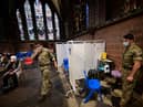 Troops to be deployed in London to help NHS amid staff shortages (Photo by PAUL ELLIS/AFP via Getty Images)