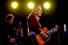 Gordon Lightfoot performs onstage during 2018 Stagecoach California's Country Music Festival at the Empire Polo Field on April 29, 2018 in Indio, California.