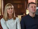 Kate and Gerry McCann, whose daughter Madeleine disappeared from a holiday flat in Portugal 16 years ago, are seen during an interview with the BBC’s Fiona Bruce at Prestwold Hall n 2017.