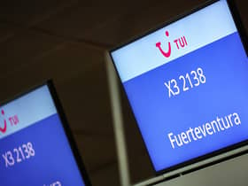 Tui boss said last-minute deals on ultra-cheap flights are no longer possible in 2023 due to increased demand exceeding supply (Photographer: Alex Kraus/Bloomberg via Getty Images)