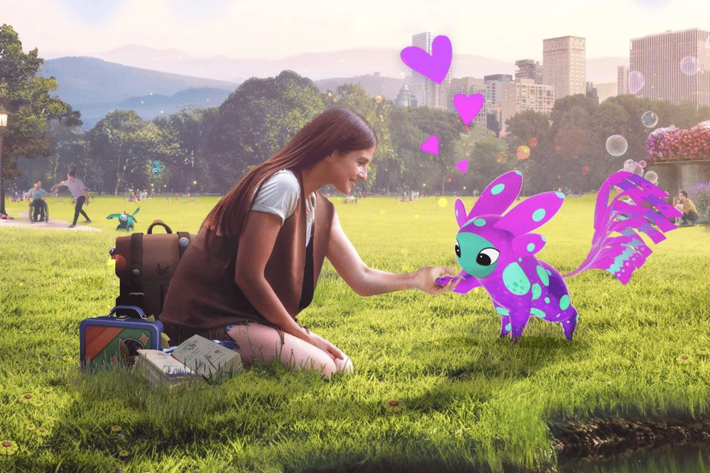 Peridot allows players to have their own AR pet much like the old Tamagotchi's